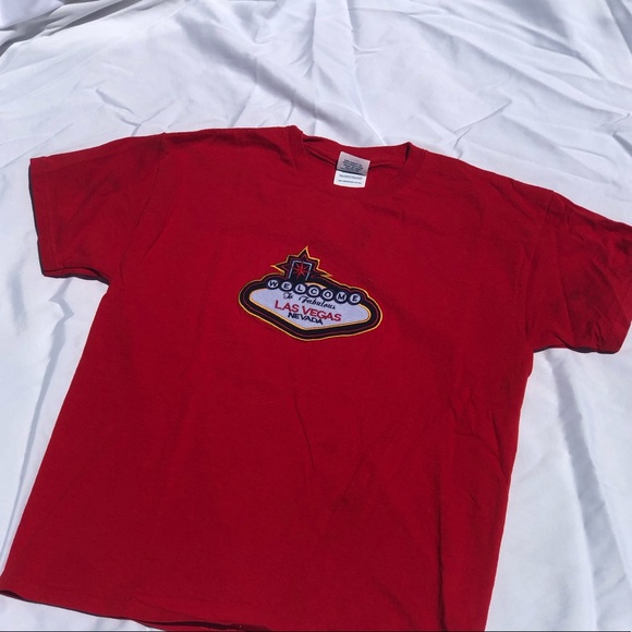 Tops Vintage Las Vegas Baby Tee Poshmark
